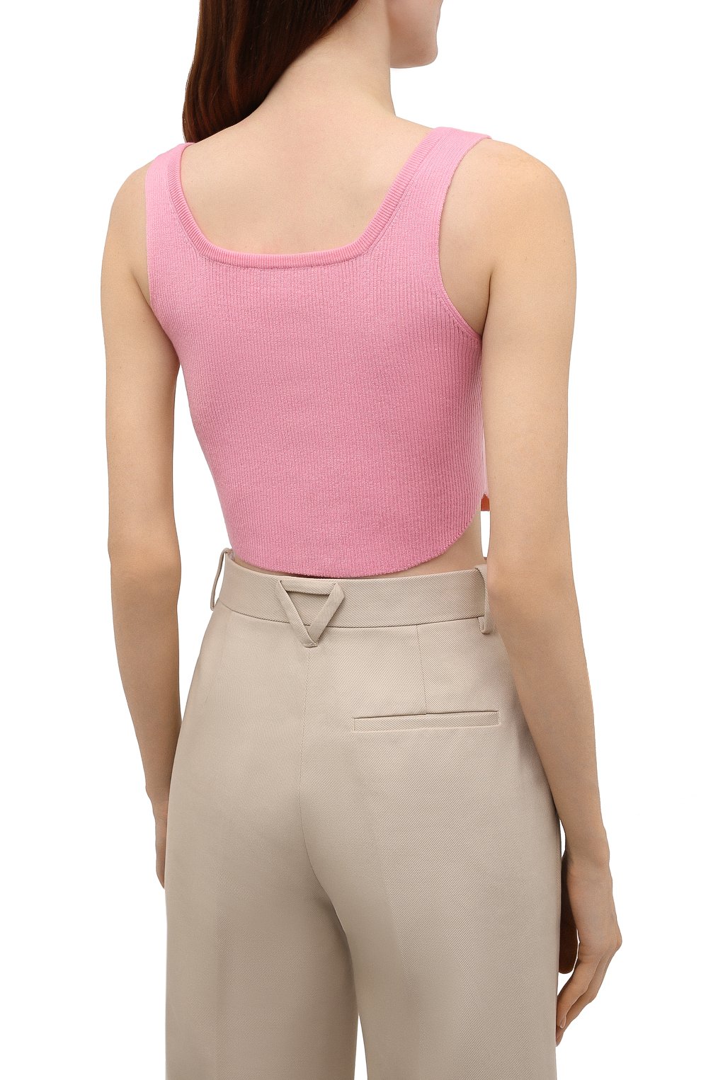 Топ из кашемира и шелка BALMAIN, арт. VF2AA037/K255, фото 4