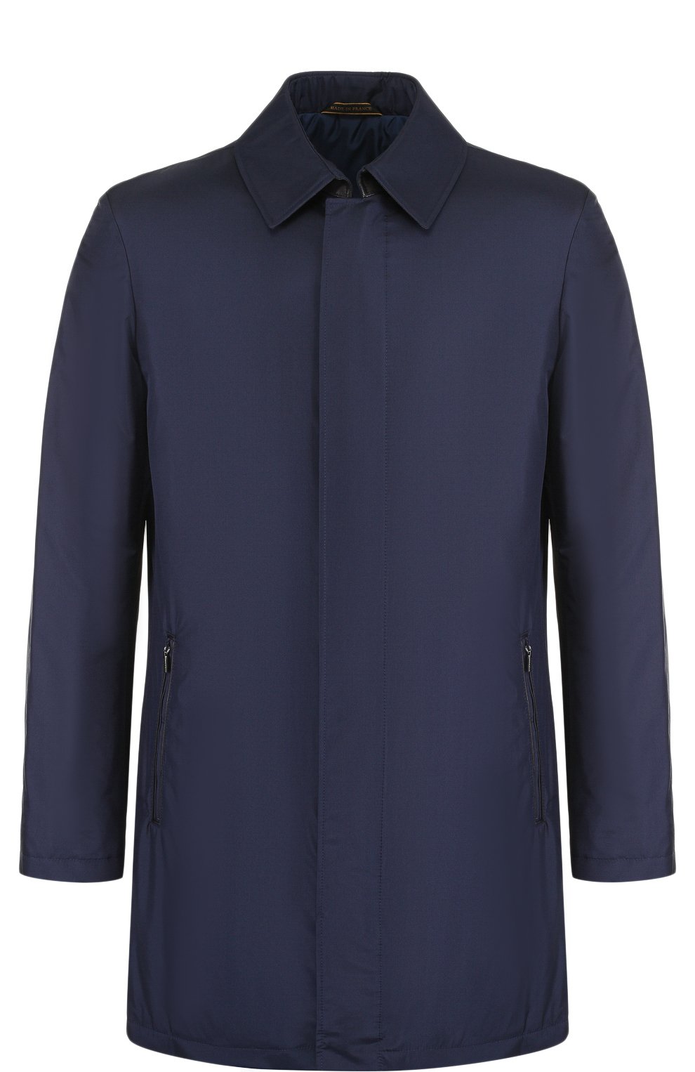 Шелковый плащ на молнии прямого кроя ZILLI, арт. MAQ-TIMBU-30036/0002, фото 1