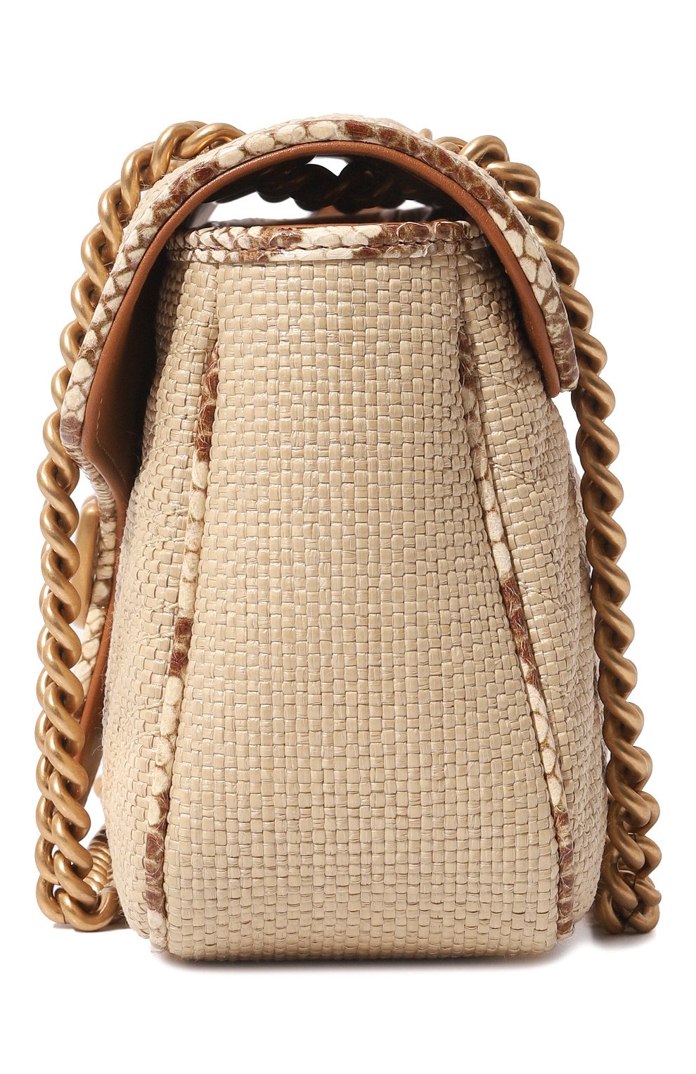 Сумка marmont raffia GUCCI, арт. 443497 GZ6AT, фото 4