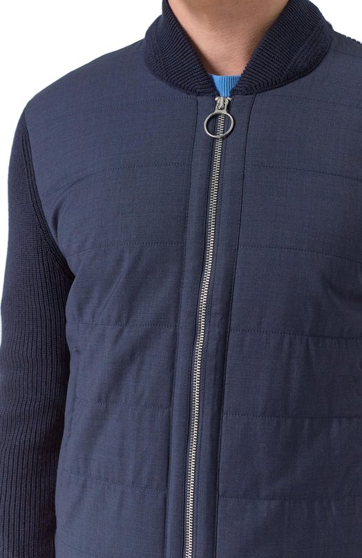 Комбинированный кардиган Windsor 13 NIB0-J-U 10017946/30047032 Синий  13 NIB0-J-U 10017946/30047032 Фото 5