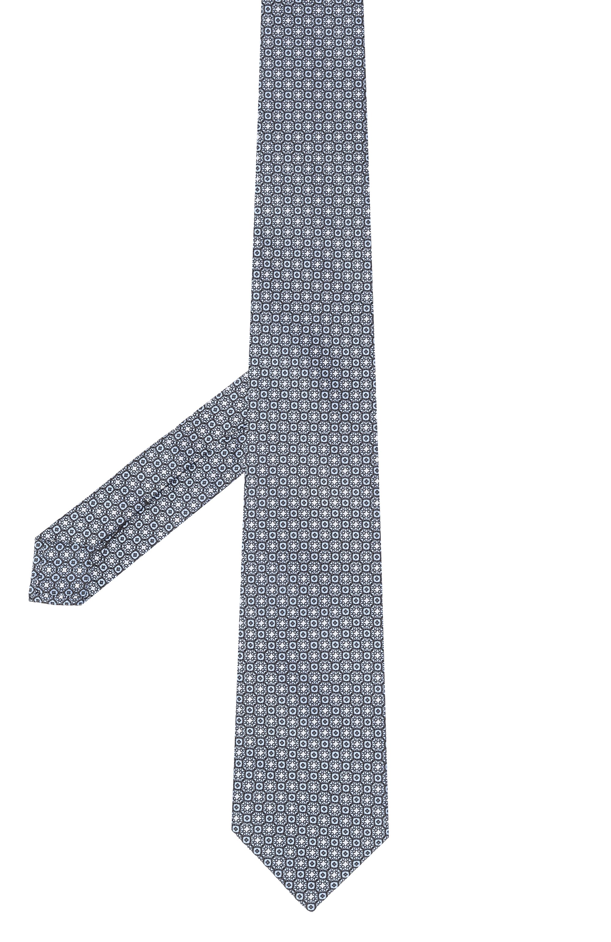 Шелковый галстук STEFANO RICCI тёмно-голубого цвета по цене 34300 руб., арт. CCXL/56010, фото 3 Шелковый галстук STEFANO RICCI, арт. CCXL/56010, фото 3