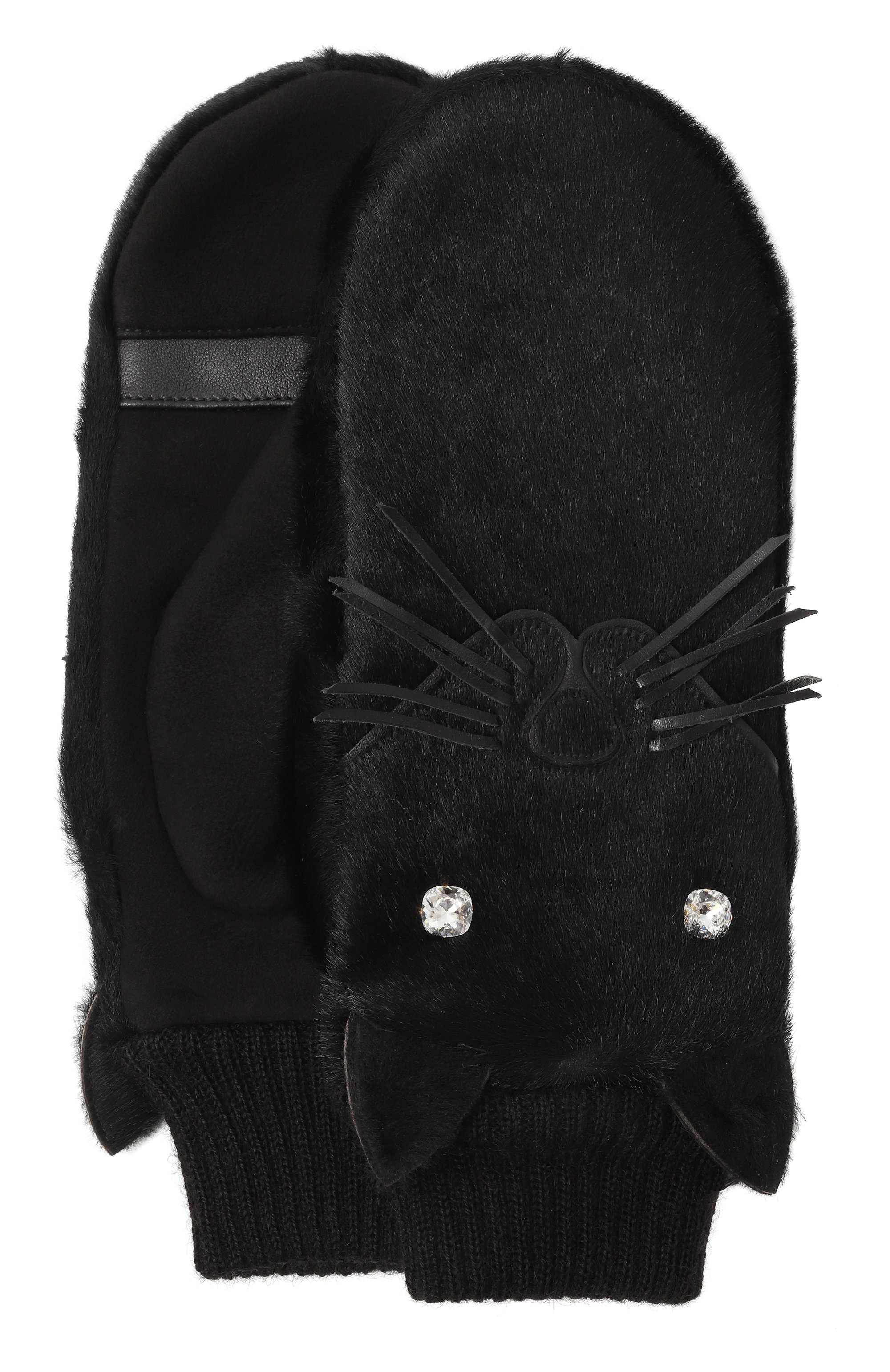 Кожаные варежки AGNELLE, арт. GRRRMF/S, фото 1