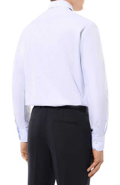 Хлопковая сорочка ZEGNA, арт. 701040A7/9MS0BA, фото 5