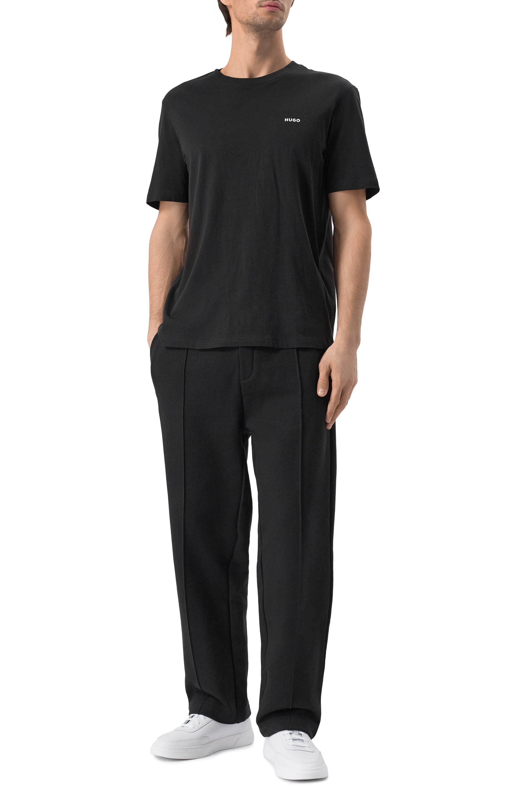 Хлопковые брюки HUGO, арт. 50530153, фото 2