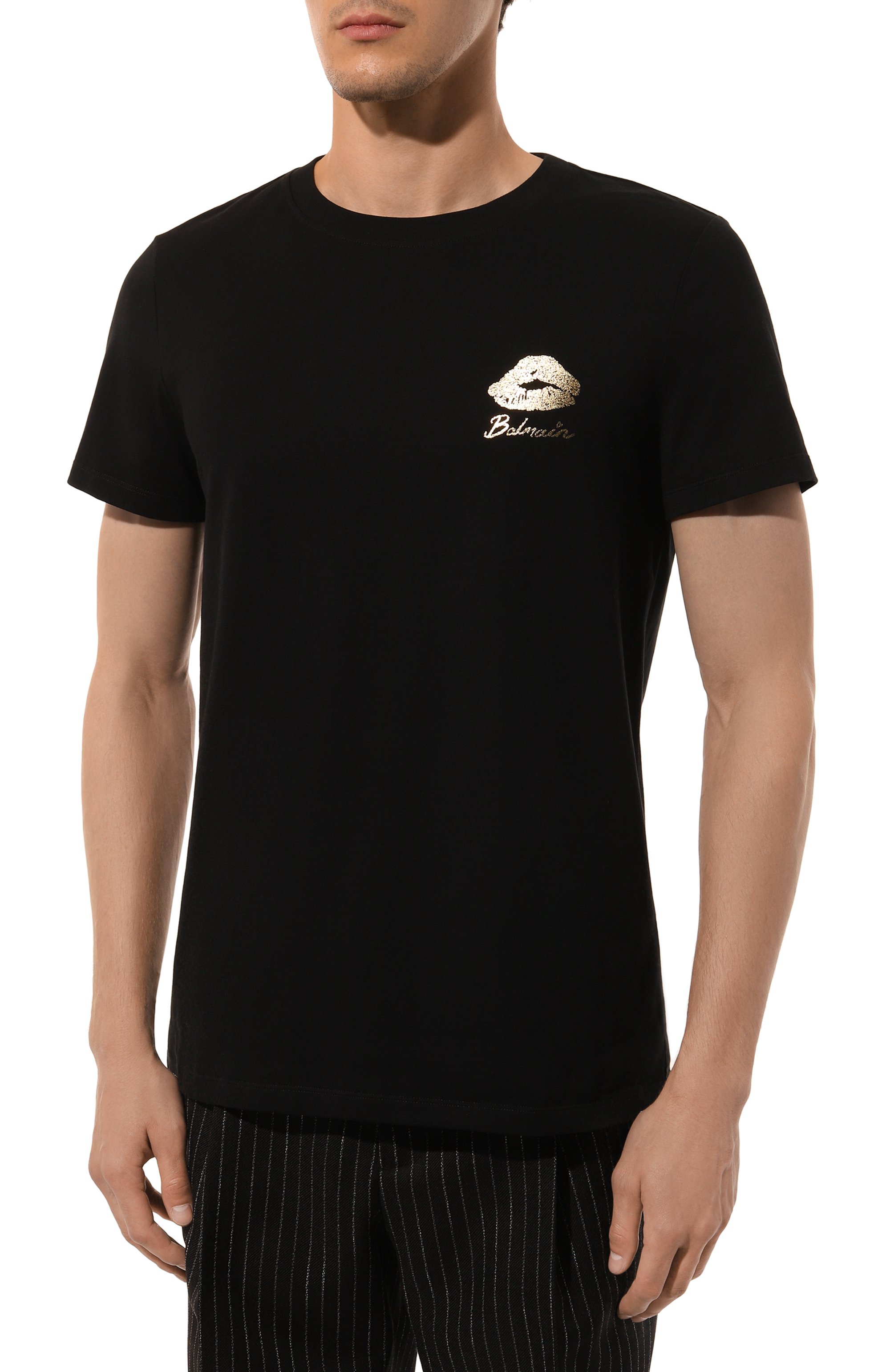 Хлопковая футболка BALMAIN, арт. DH0EF000/GE09, фото 3
