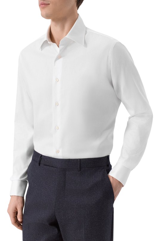 Хлопковая сорочка Alessandro Gherardi BR1-1G-7D/1X62 Белый  BR1-1G-7D/1X62 Фото 3