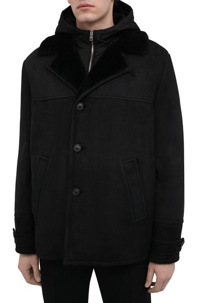 Комплект из дубленки и жилета PRADA, арт. UPS544-889-F0002, фото 3