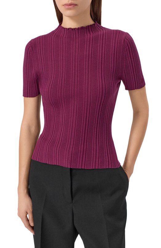 Пуловер из вискозы HUGO 50542598 Бордовый  50542598 Фото 3