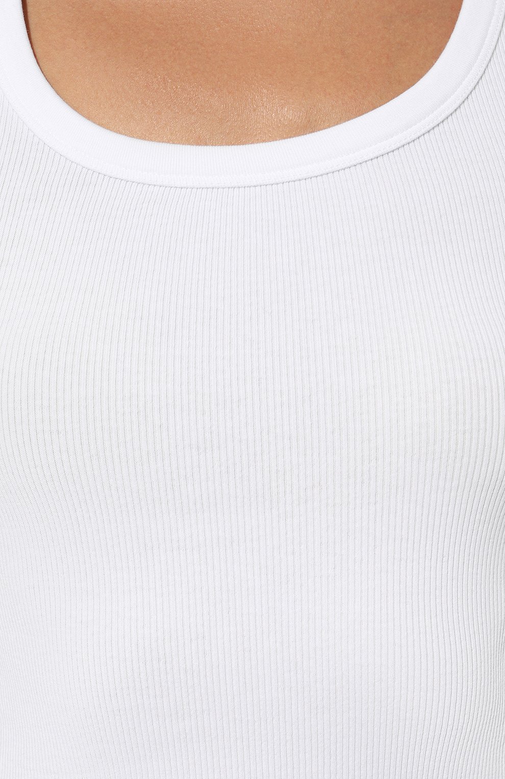 Хлопковая майка BOSS ORANGE, арт. 50447753, фото 5