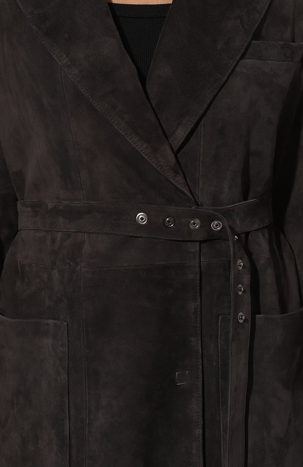 Замшевое пальто VENERA M., арт. 23123SP/110VM, фото 5