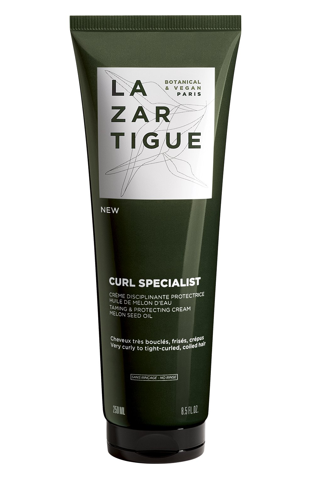 Защитный дисциплинирующий крем для вьющихся волос curl specialist (250ml) LAZARTIGUE бесцветного цвета по цене 4500 руб., арт. 10L01520C, фото 1 Защитный дисциплинирующий крем для вьющихся волос curl specialist (250ml) LAZARTIGUE, арт. 10L01520C, фото 1