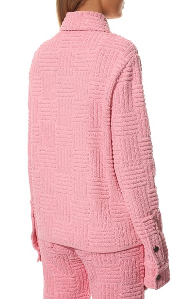 Жакет из хлопка и вискозы BOTTEGA VENETA, арт. 692861/V1LW0, фото 4