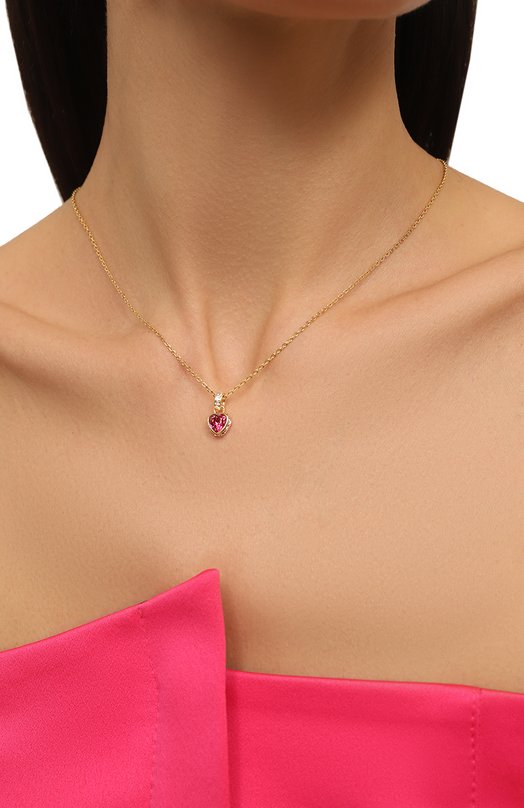 Кулон на цепочке Stilla Swarovski 5648750 Красный  5648750 Фото 2