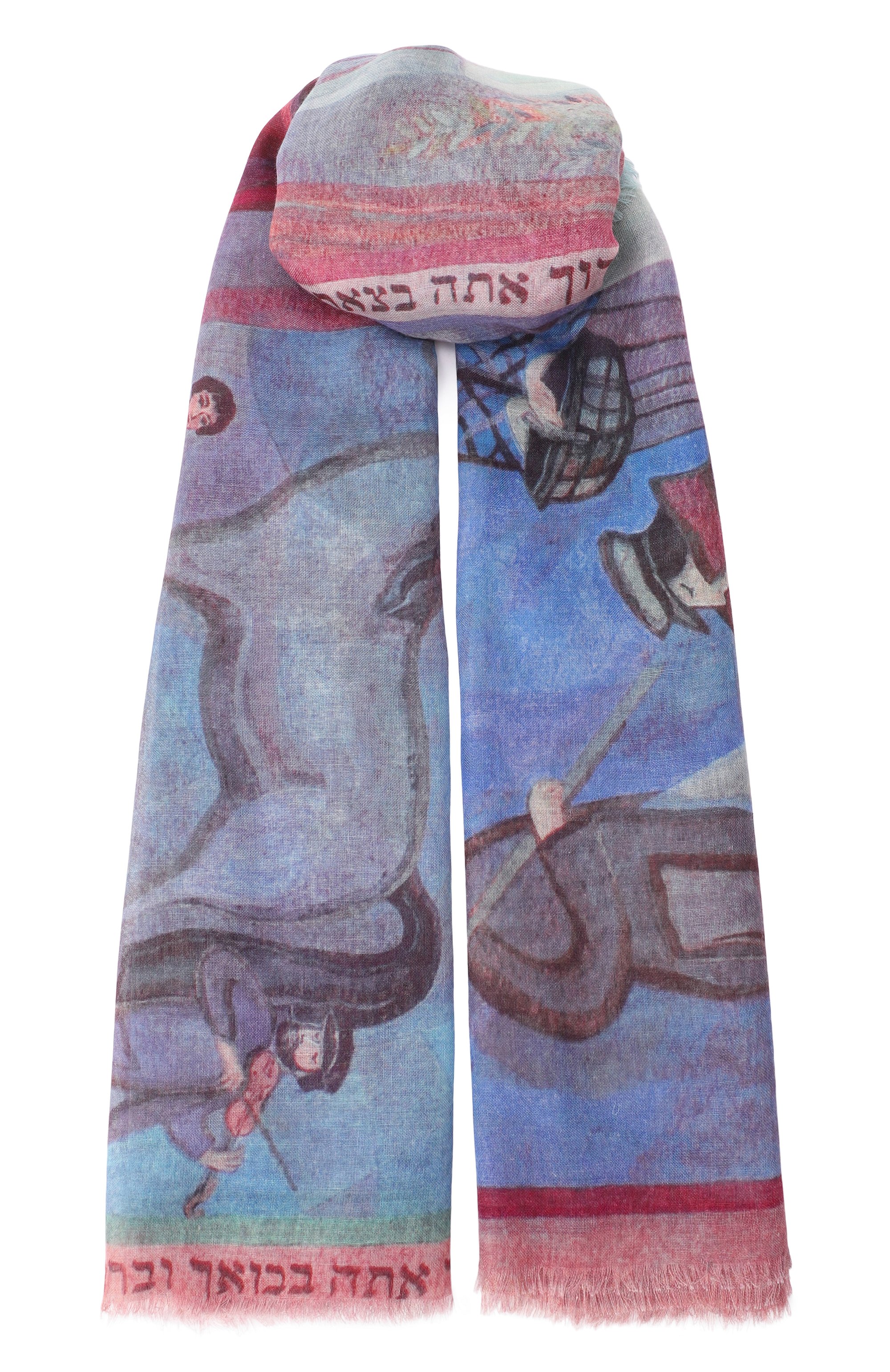 Кашемировая шаль местечки GOURJI, арт. 91241417/444171114, фото 1