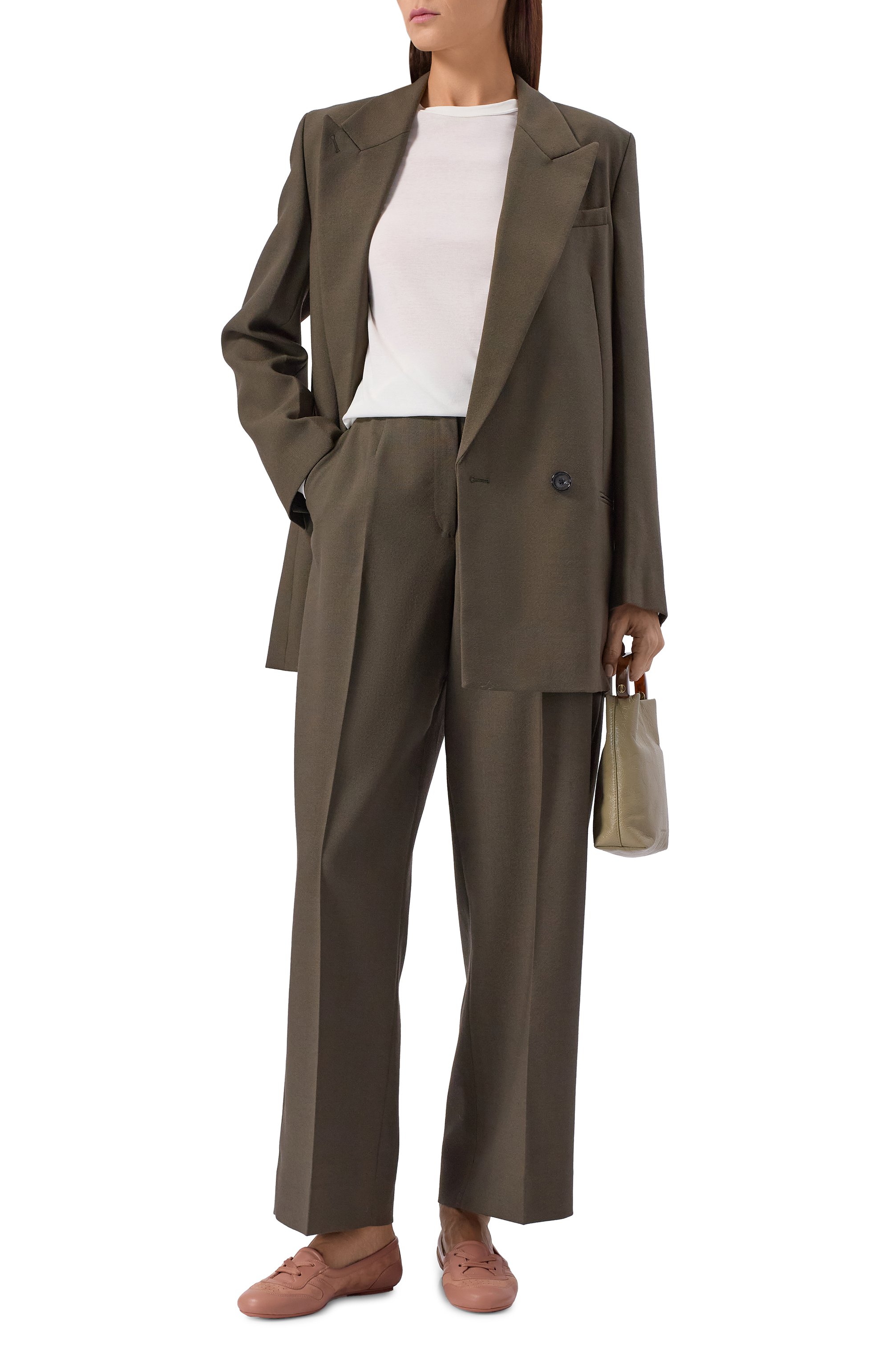 Кожаные балетки vault GIANVITO ROSSI, арт. G25321.05G0M.NFCPRLP, фото 3