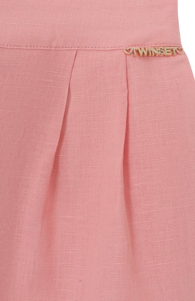 Шорты изо льна и хлопка TWINSET, арт. 251GJ2403, фото 3