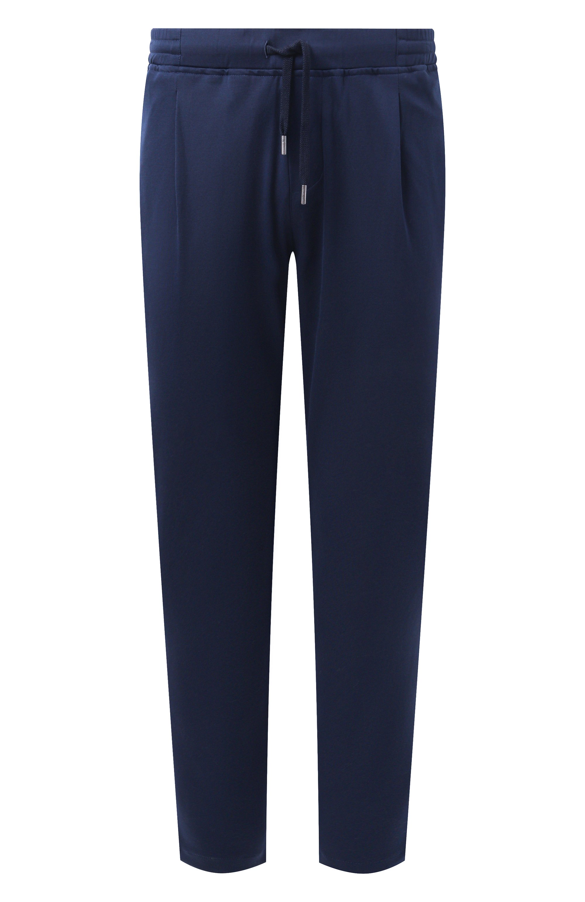 Хлопковые брюки CAPOBIANCO темно-синего цвета по цене 48500 руб., арт. 18M750.YA00., фото 1 Хлопковые брюки CAPOBIANCO, арт. 18M750.YA00., фото 1