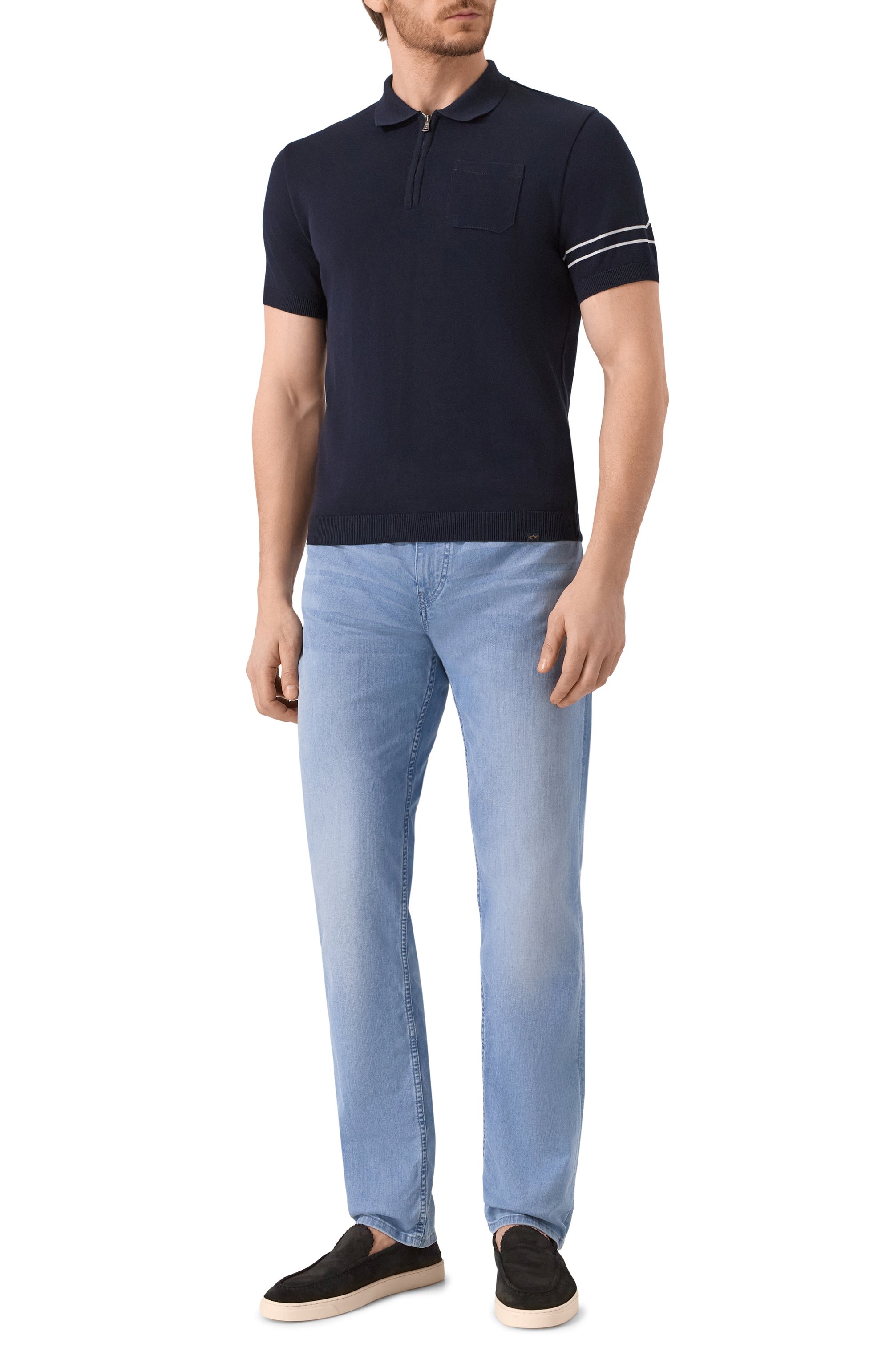 Замшевые лоферы GIORGIO ARMANI, арт. X2X141/XM968, фото 2