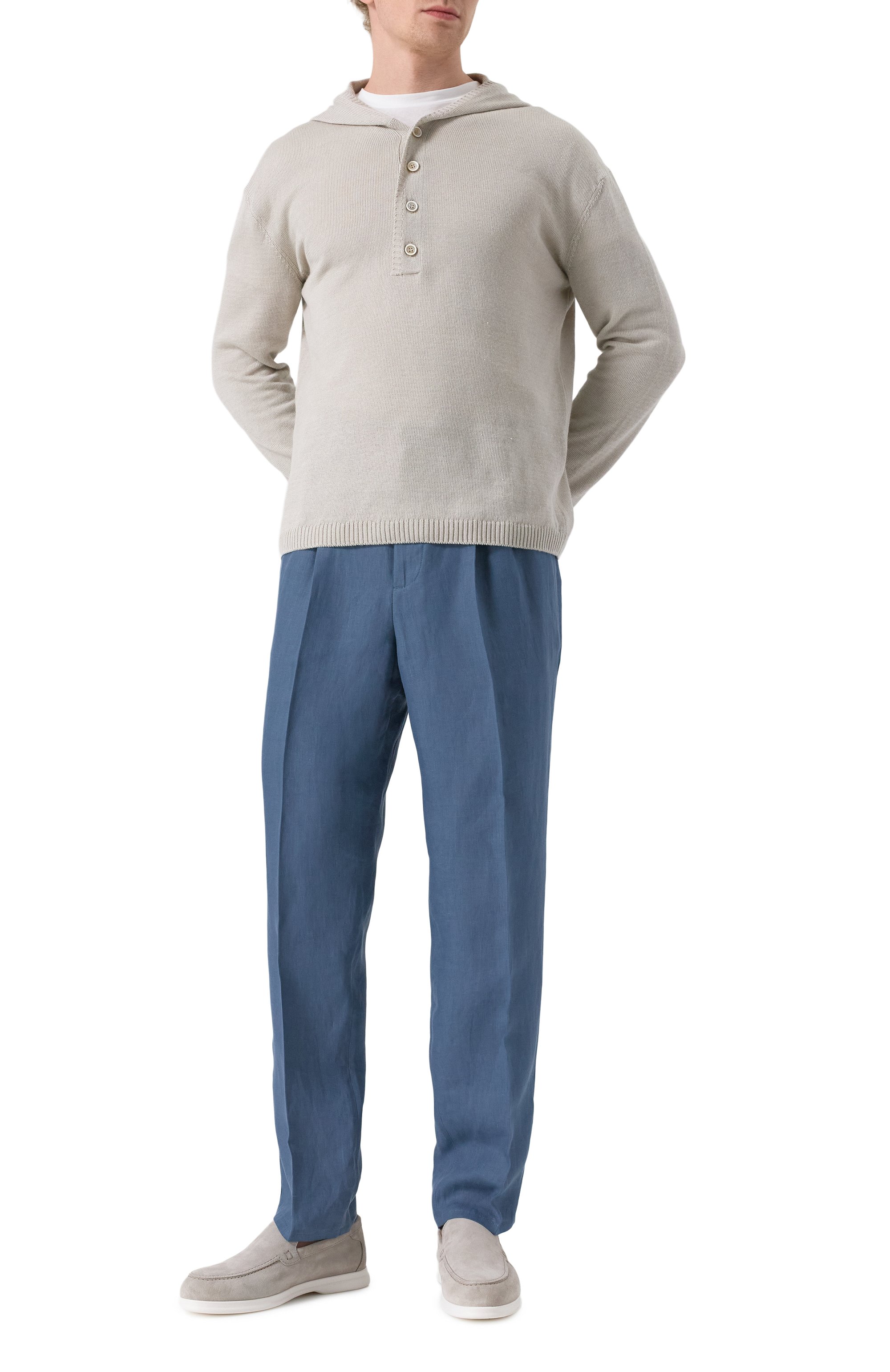 Худи изо льна и кашемира MVST, арт. 25E/X1P/0/A003/7639, фото 2