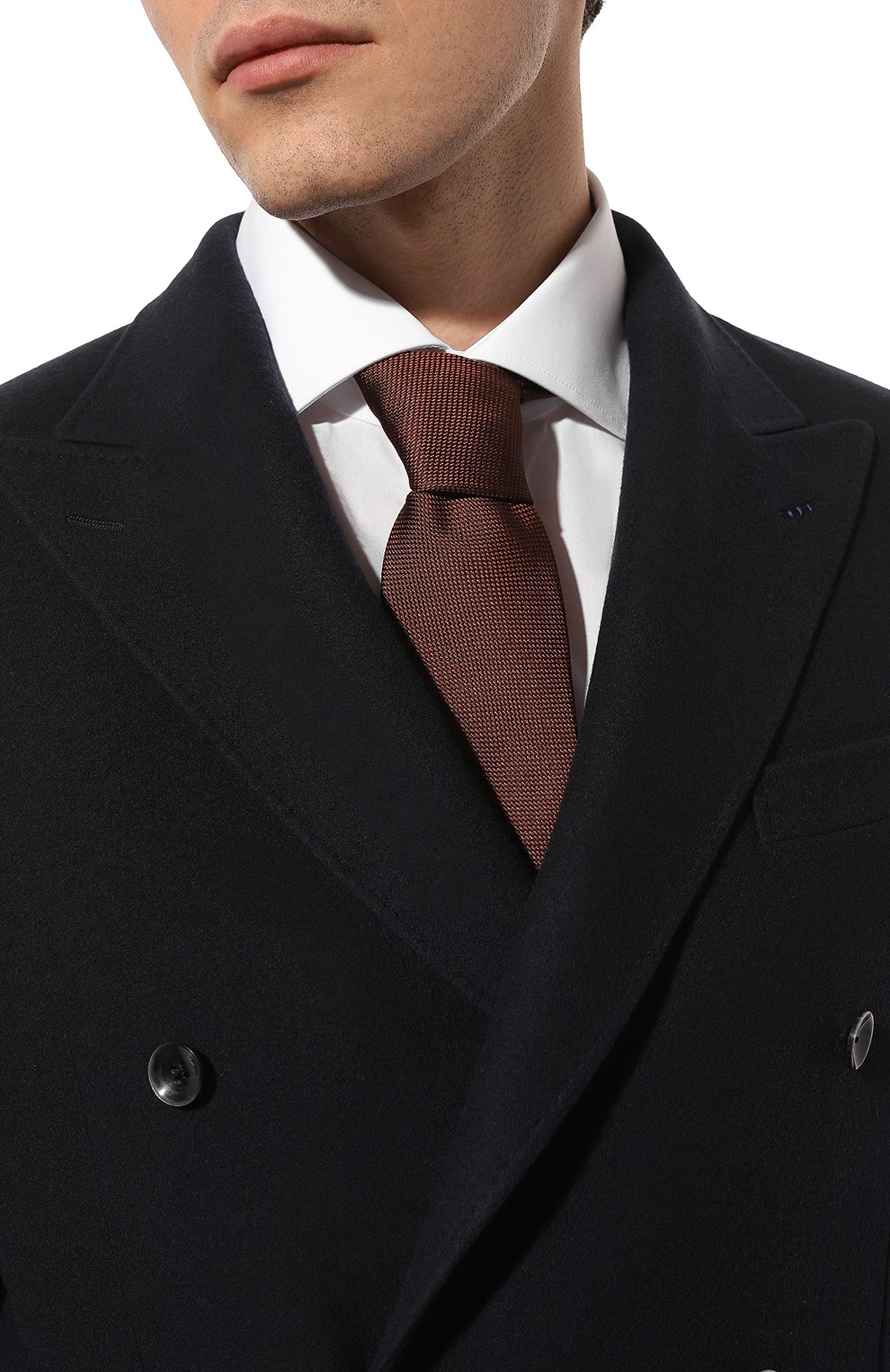 Шелковый галстук CORNELIANI, арт. 93U302-9320315, фото 2