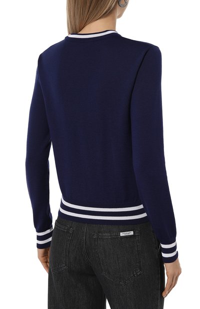 Пуловер из шерсти и вискозы BALMAIN, арт. DF0KD025/KH73, фото 4