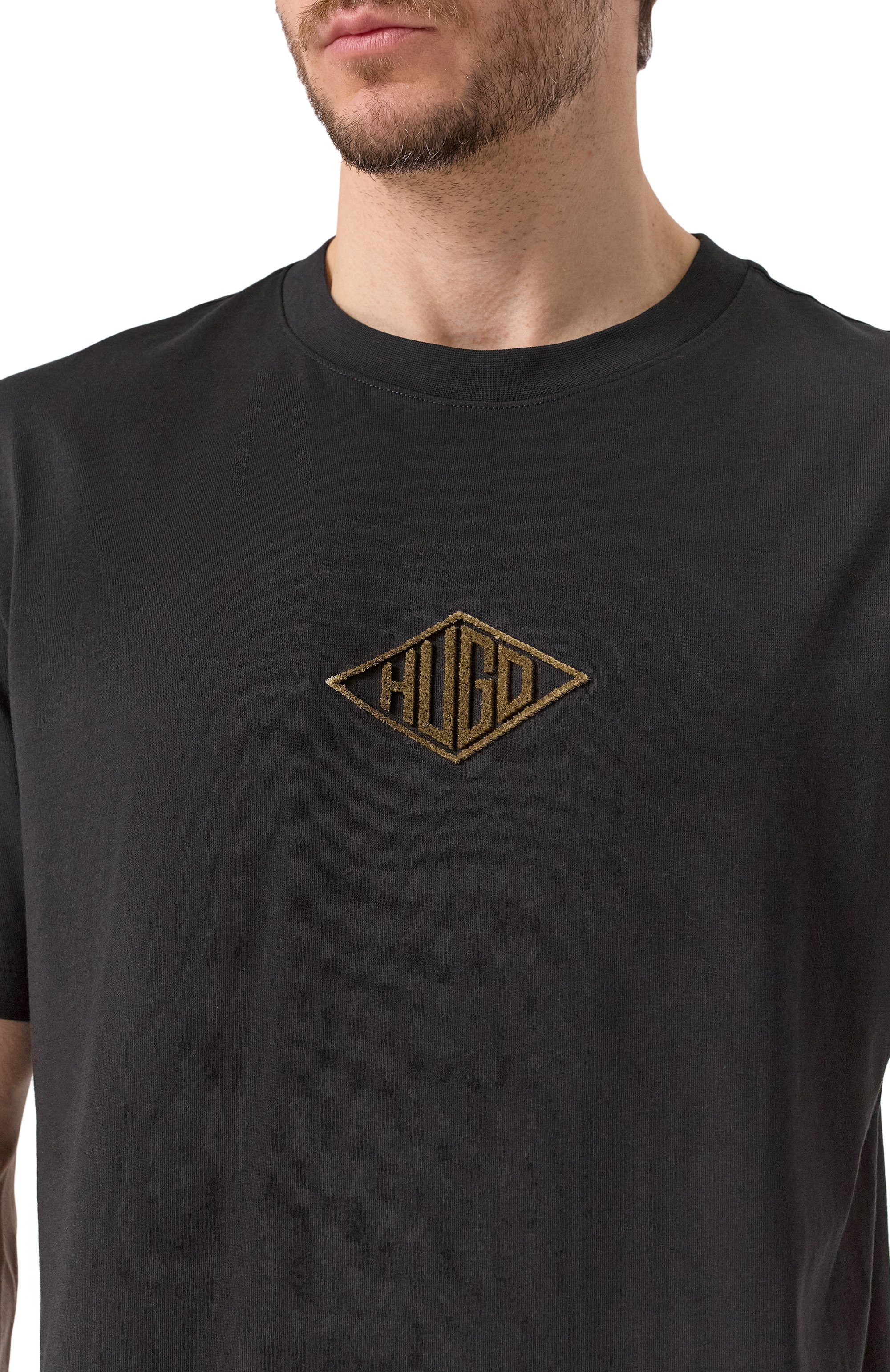 Хлопковая футболка HUGO, арт. 50534951, фото 5