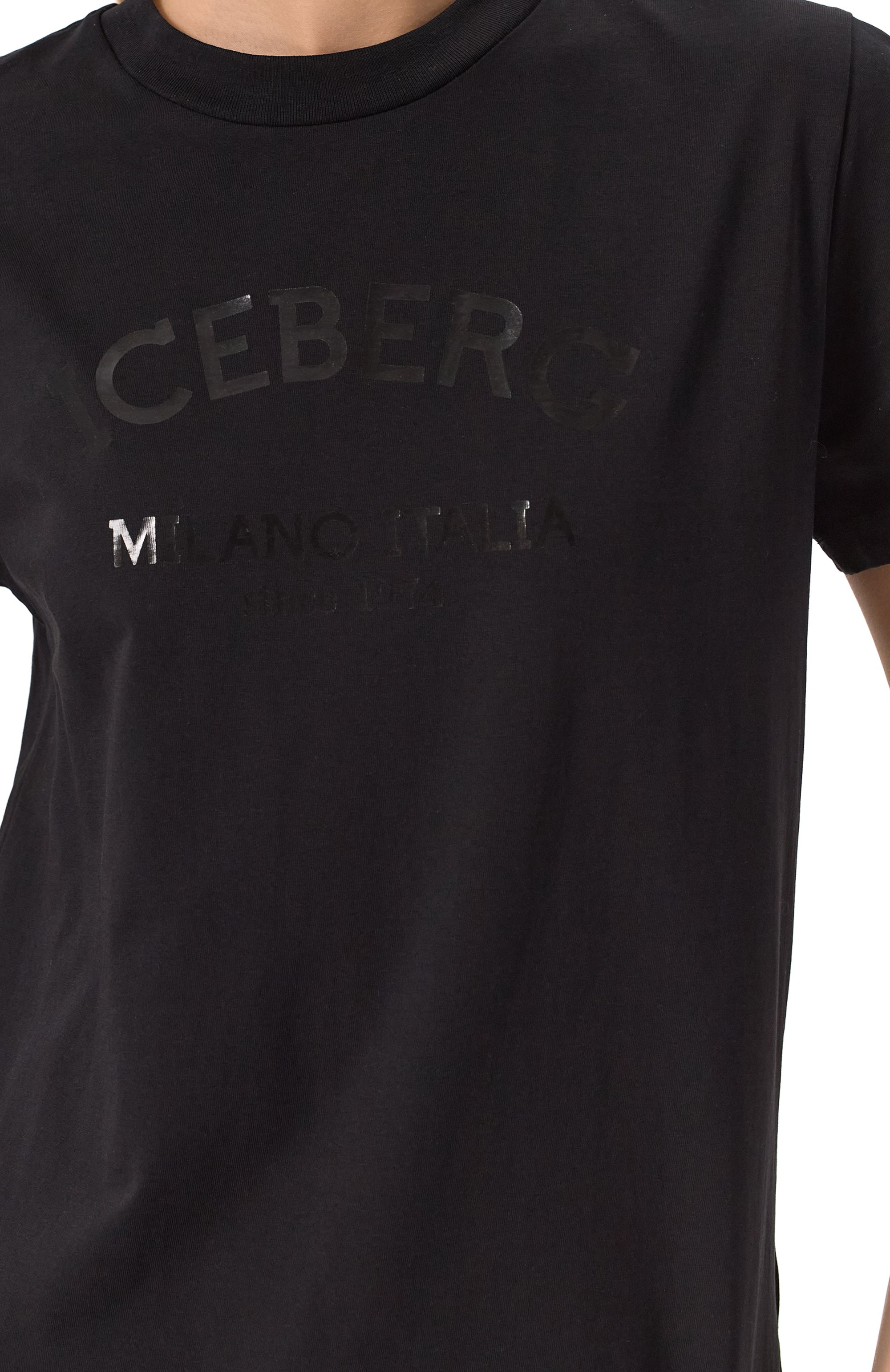 Хлопковая футболка ICEBERG, арт. F021/6325, фото 5