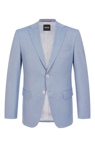 Мужской пиджак из хлопка и вискозы BOSS, арт. 50540836