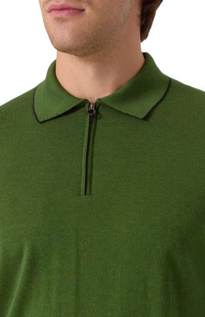 Поло из шерсти и шелка STEFANO RICCI, арт. KE08004P30/E25374, фото 5