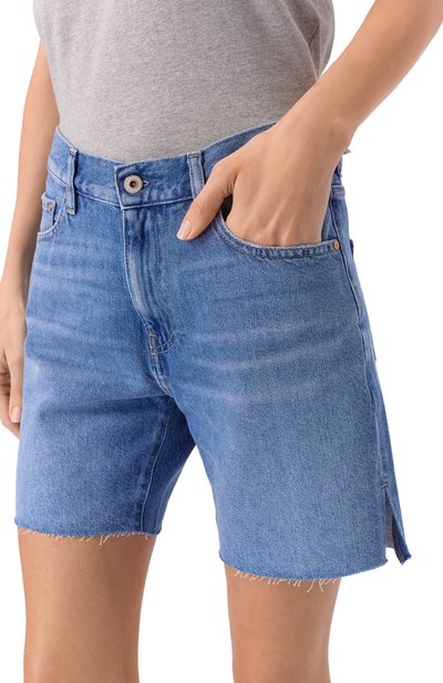 Джинсовые шорты AG ADRIANO GOLDSCHMIED, арт. W0142-119, фото 5