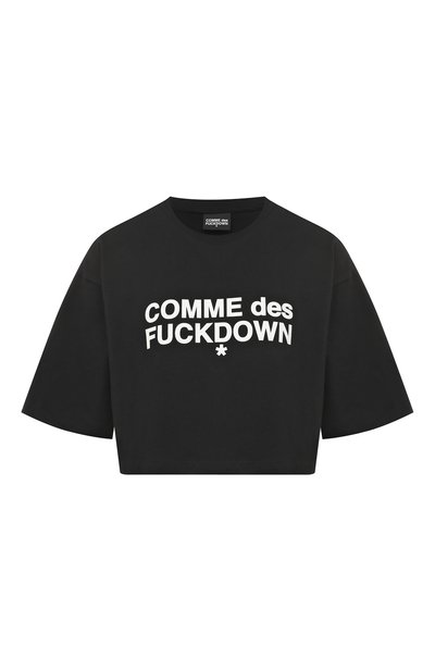 Женская хлопковая футболка COMME DES FUCKDOWN, арт. CDFD2084