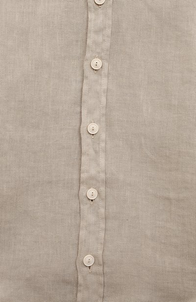 Льняная рубашка MC2 SAINT BARTH бежевого цвета по цене 10650 руб., арт. STBK/PATI/04243D, фото 3 Льняная рубашка MC2 SAINT BARTH, арт. STBK/PATI/04243D, фото 3