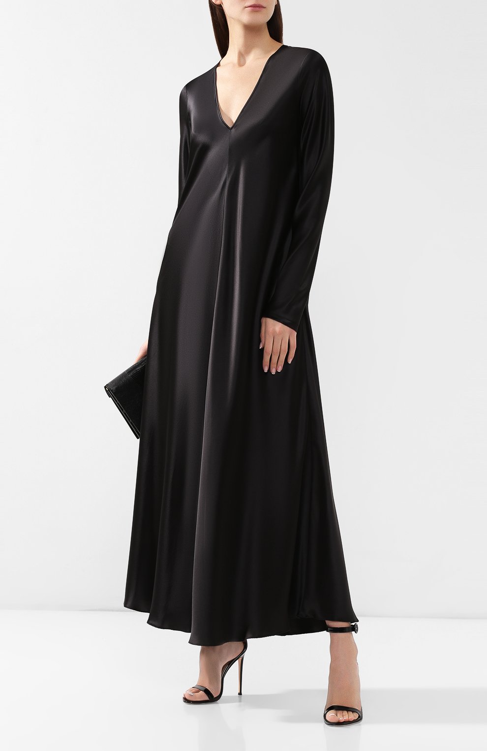 Шелковое платье MAISON MARGIELA, арт. S51CU0045/S49238, фото 2