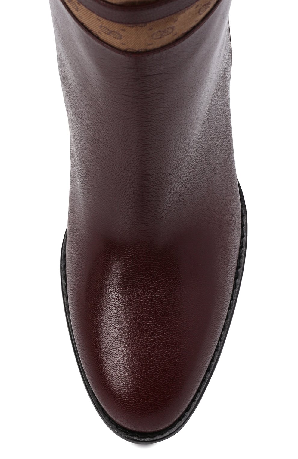 Кожаные сапоги finn GUCCI, арт. 658251/1D0N0, фото 6