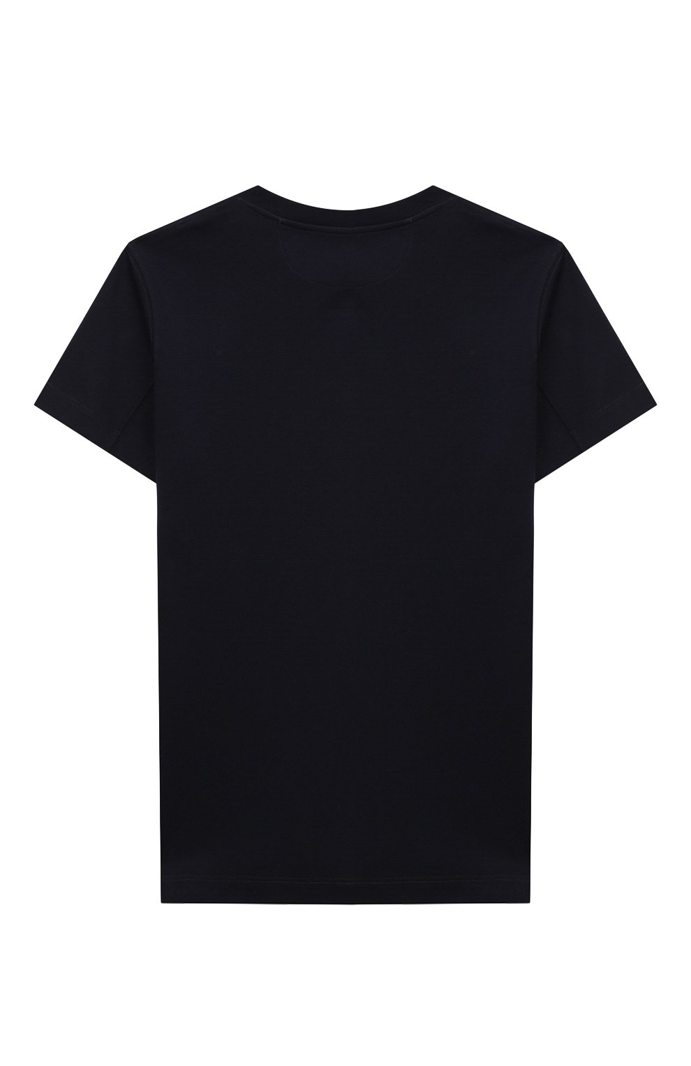 Хлопковая футболка BRUNELLO CUCINELLI синего цвета по цене 21000 руб., арт. BL824S150C, фото 2 Хлопковая футболка BRUNELLO CUCINELLI, арт. BL824S150C, фото 2