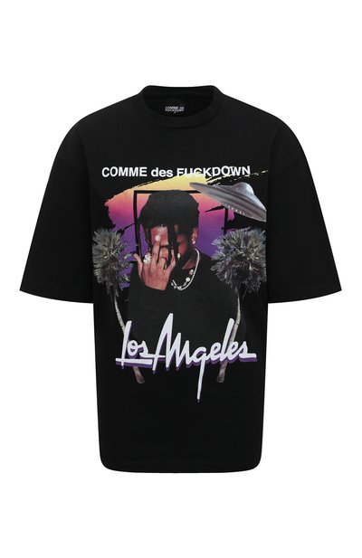 Женская хлопковая футболка COMME DES FUCKDOWN, арт. CDFD1879STMM1