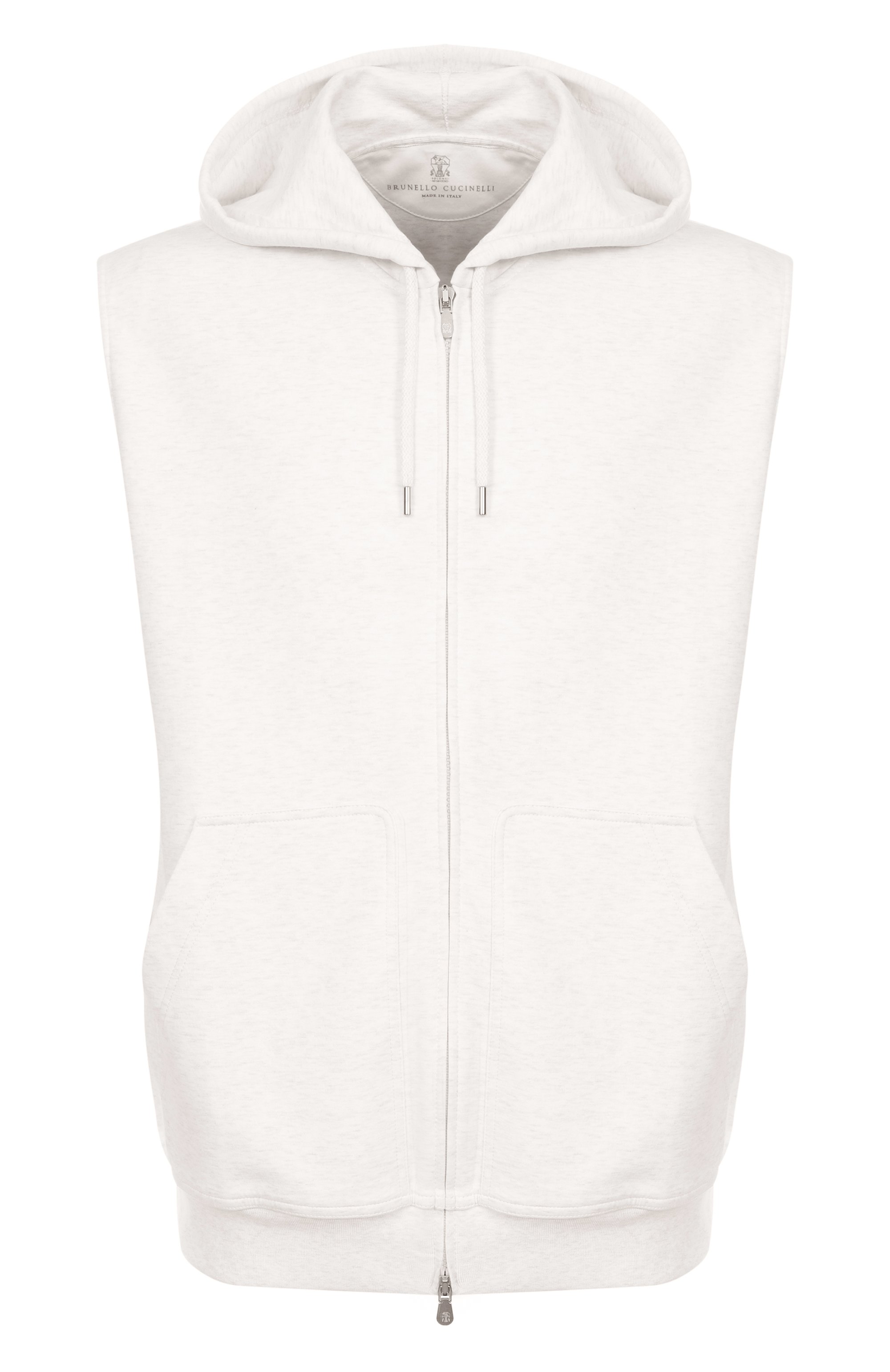 Хлопковый жилет BRUNELLO CUCINELLI, арт. MR8079079G, фото 1
