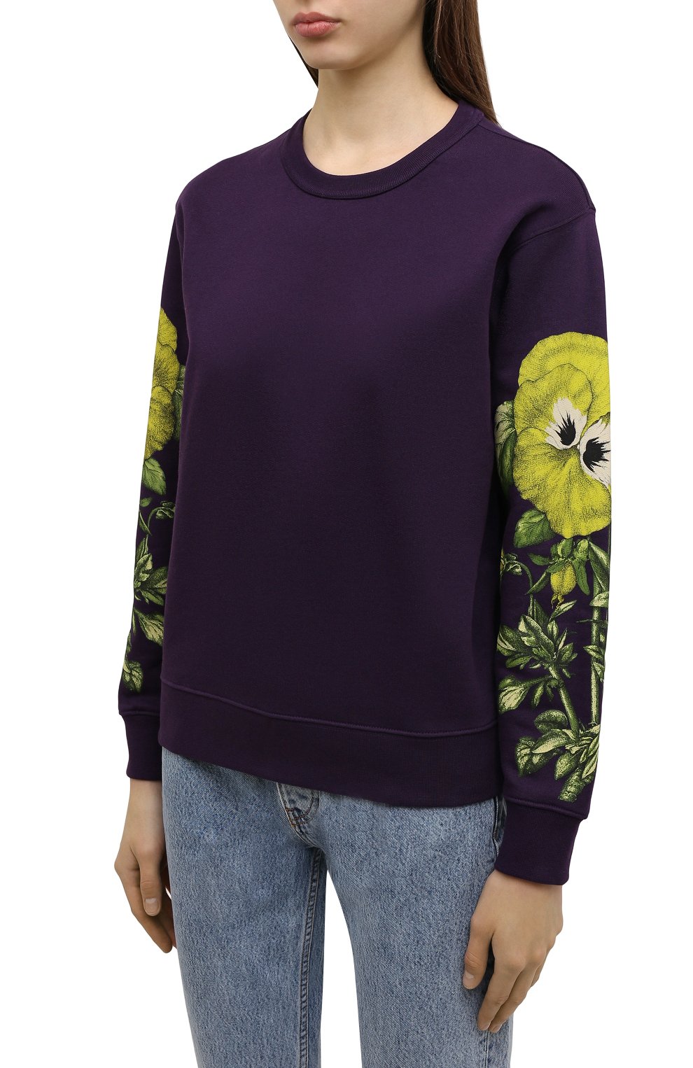 Хлопковый свитшот KENZO, арт. FB62SW8324M0, фото 3
