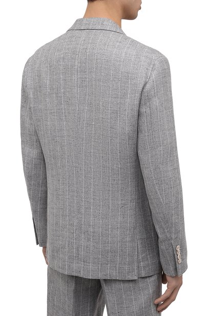 Костюм изо льна и шерсти BRUNELLO CUCINELLI, арт. MW461EDNT, фото 3
