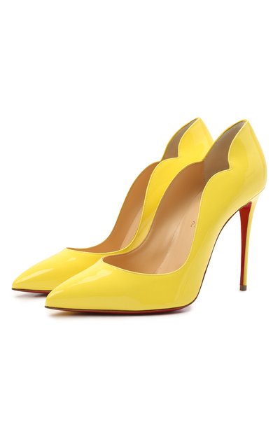 Кожаные туфли hot chick 100 CHRISTIAN LOUBOUTIN, арт. 1190911/H0T CHICK 100, фото 1