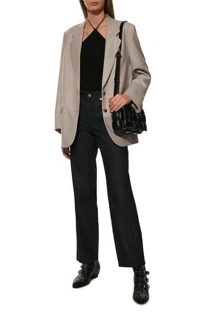 Кожаные казаки susanna CHLOÉ черного цвета по цене 118000 руб., арт. CHC16A13475, фото 2 Кожаные казаки susanna CHLOÉ, арт. CHC16A13475, фото 2