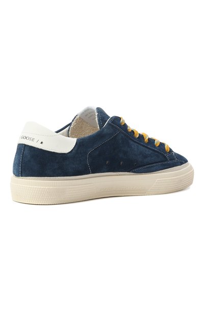 Замшевые кеды GOLDEN GOOSE DELUXE BRAND, арт. GTF00112.F007436, фото 3