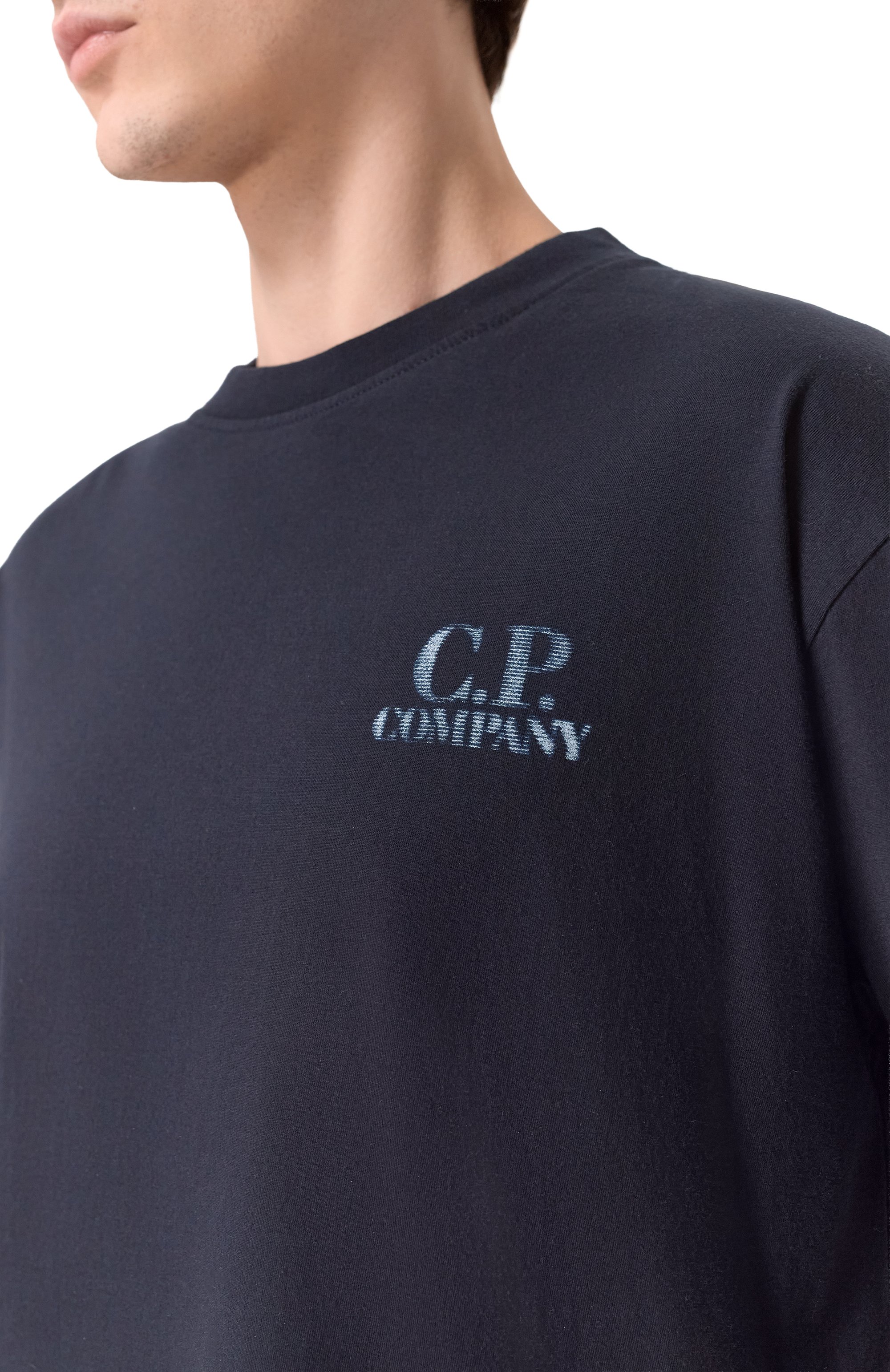 Хлопковая футболка C.P. COMPANY, арт. 20CMTS143A/110579W, фото 5