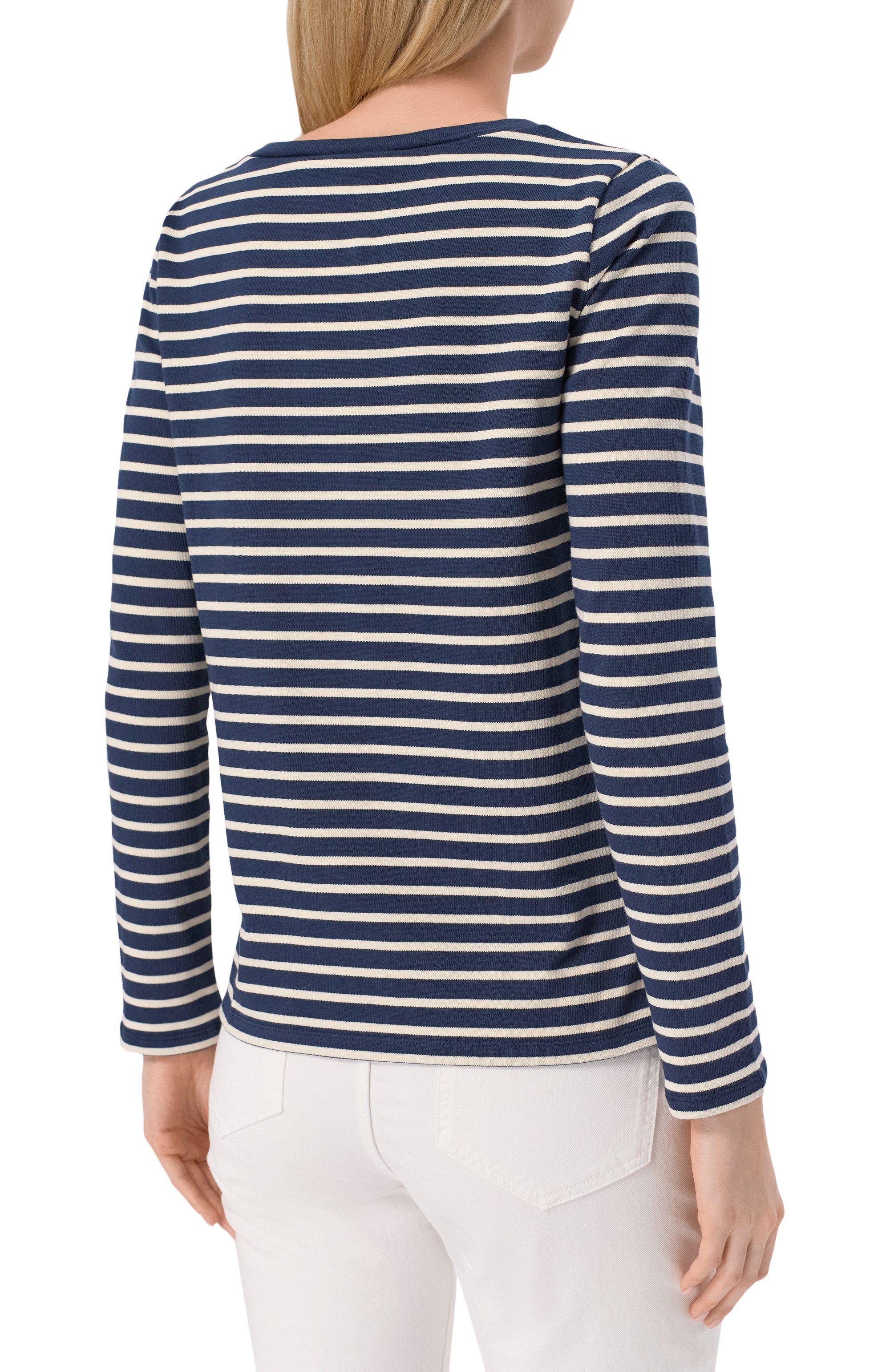 Хлопковый лонгслив WEEKEND MAX MARA, арт. ERASM0, фото 4