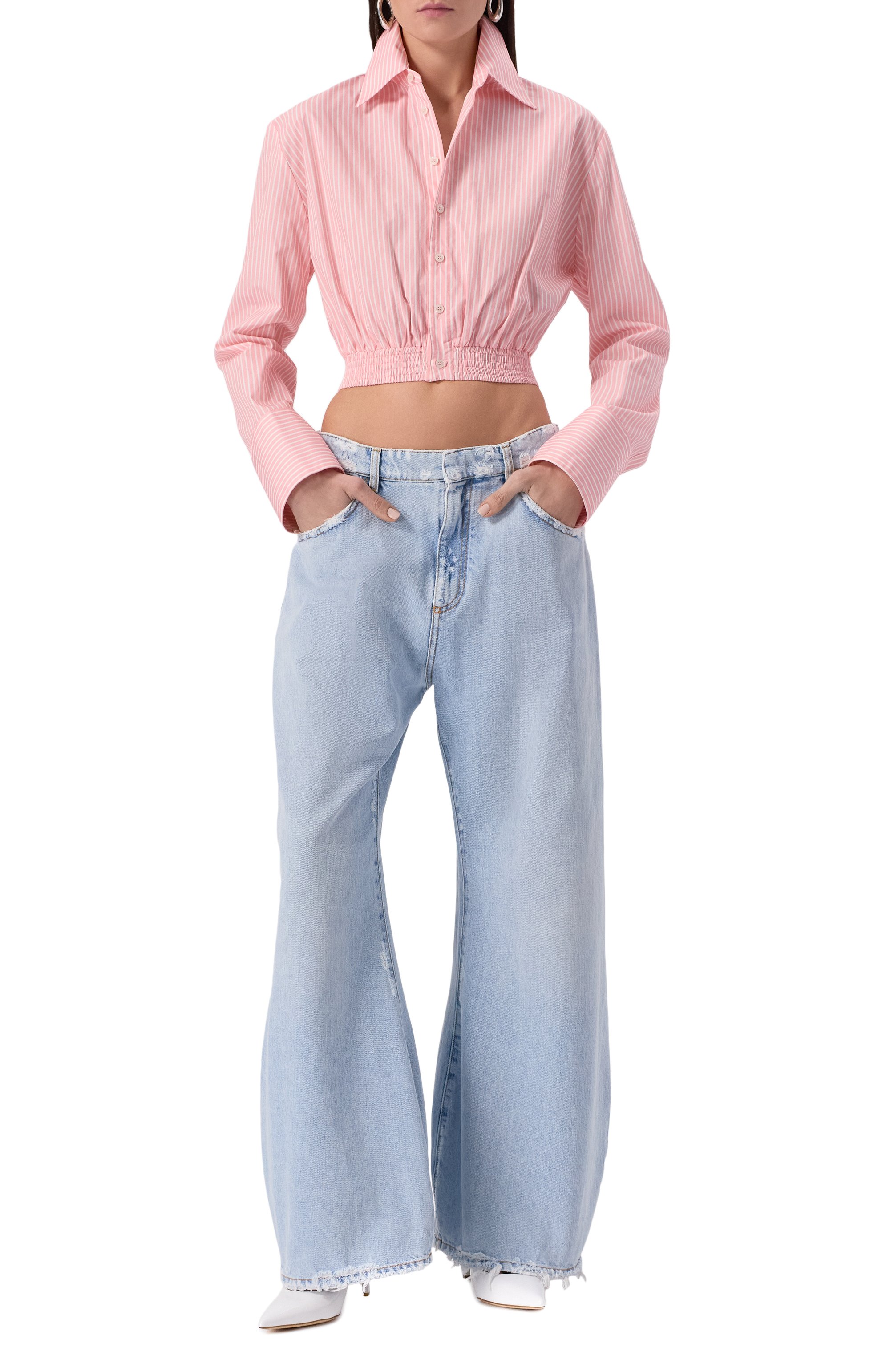 Хлопковая рубашка SSHEENA, арт. 25SSCINQUINA TS25001, фото 2