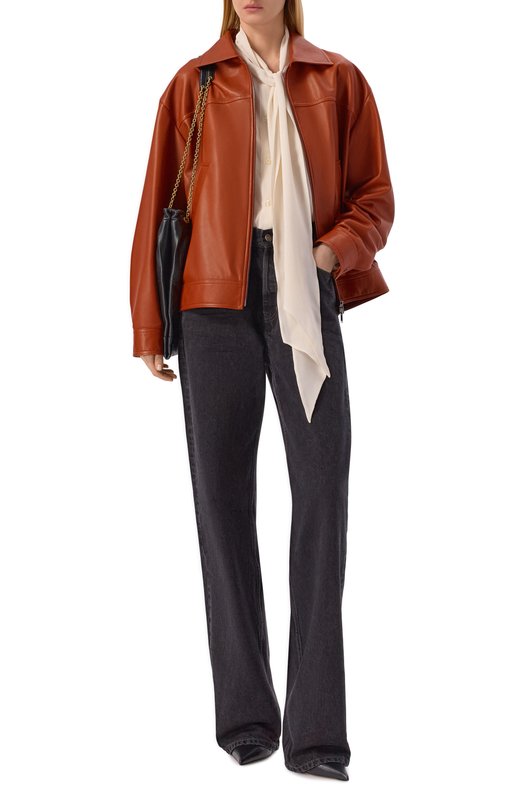 Кожаная куртка MVST M26.2PW.L003/L011 NAPPA Оранжевый  M26.2PW.L003/L011 NAPPA Фото 2