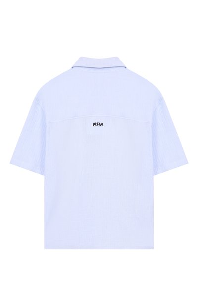Хлопковая рубашка MSGM KIDS, арт. S6MSJBCS198