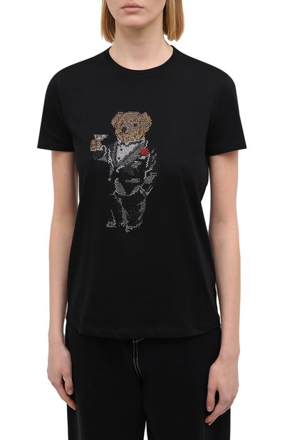 Хлопковая футболка RALPH LAUREN, арт. 290823132, фото 3