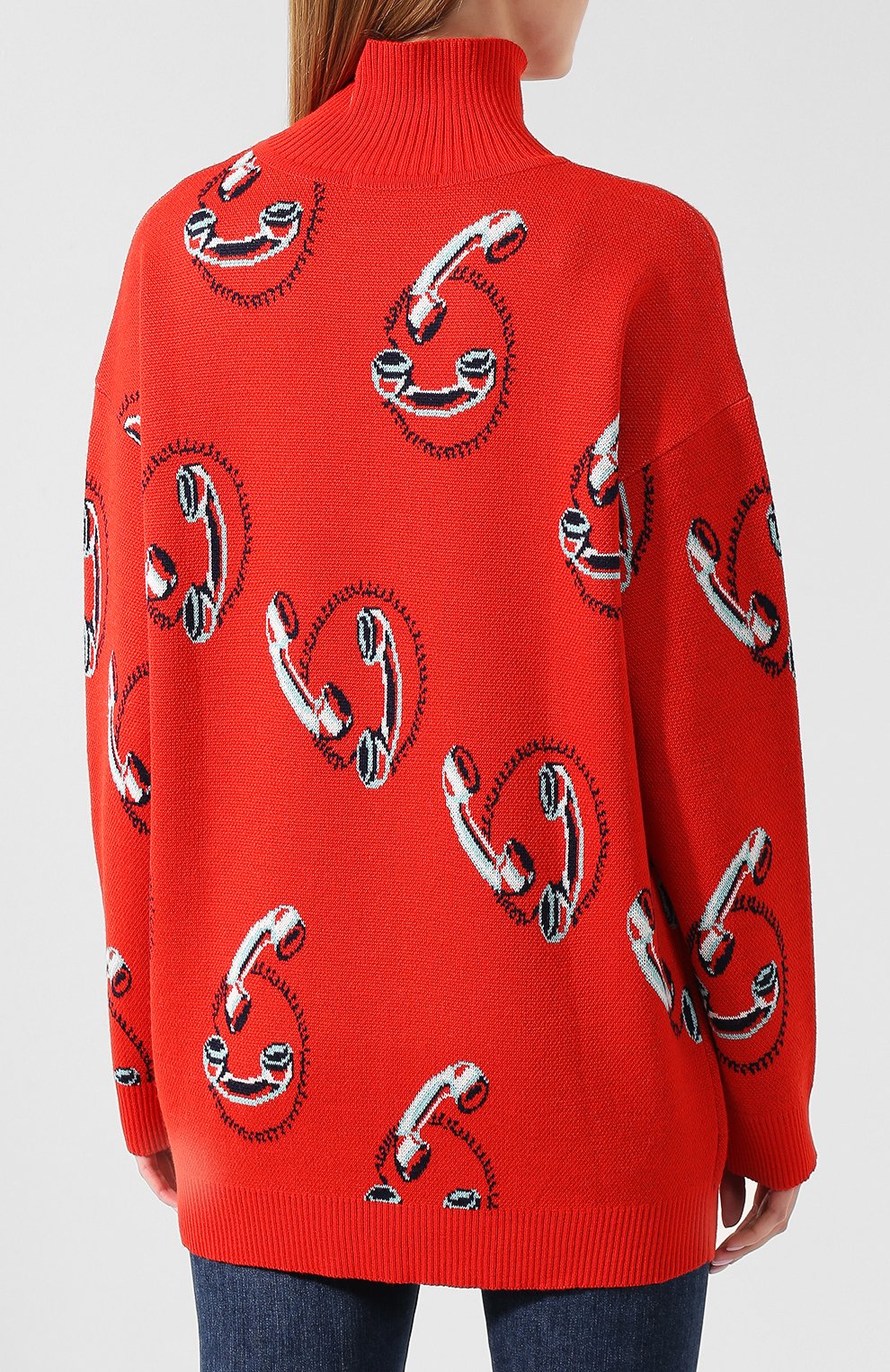 Свитер с принтом LESYANEBO, арт. FW19/Н-429Р, фото 4