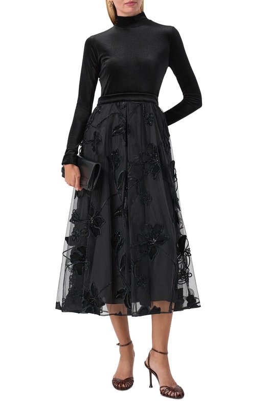 Юбка Elie Saab SK204NP25/TUV01 Чёрный  SK204NP25/TUV01 Фото 2